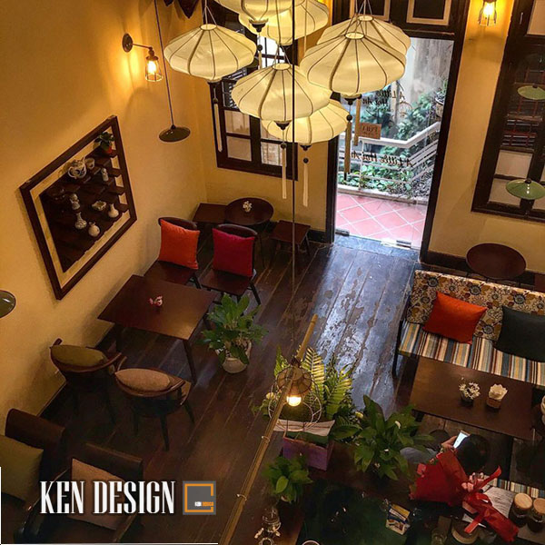 thiết kế quán cafe đẹp